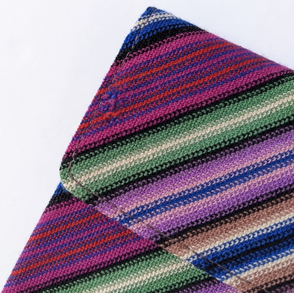 Estée Lauder x Missoni Signature Chevron Print Multicolor Clutch Bag - Picture 14 of 15